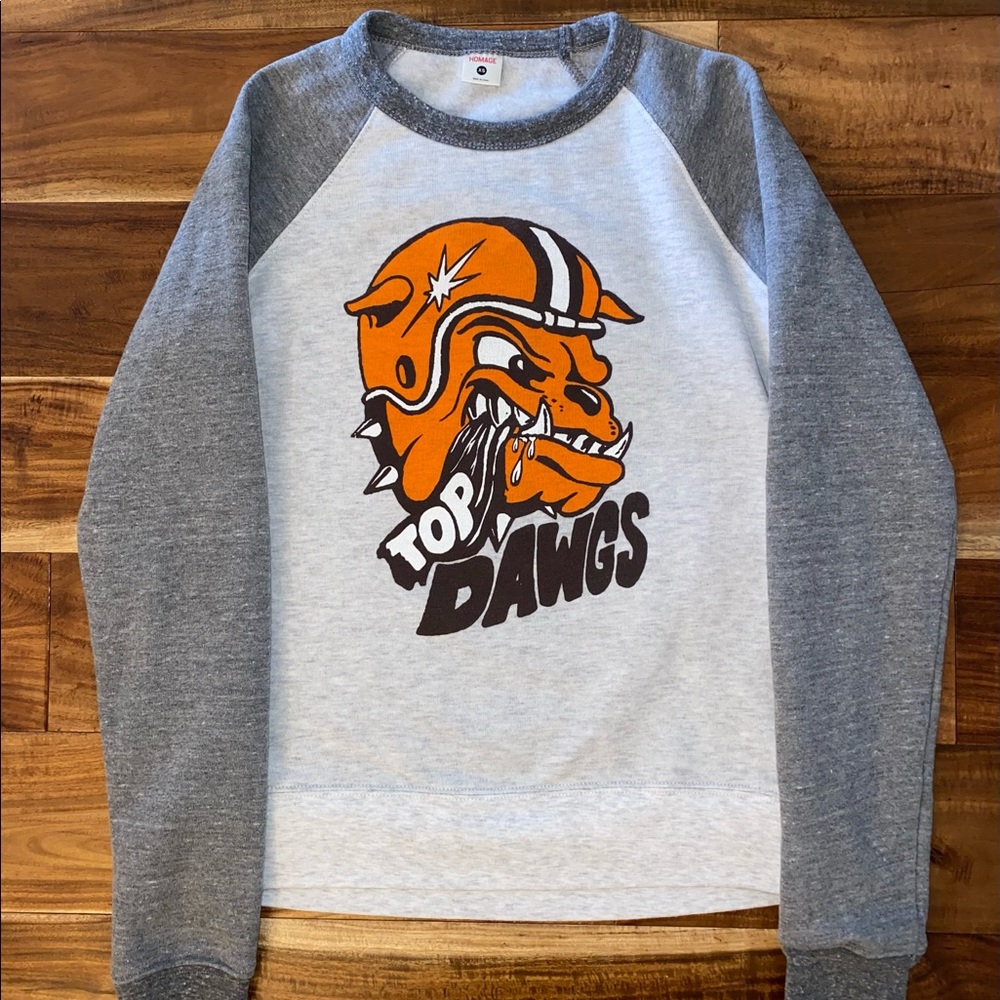 Homage Cleveland Browns Crewneck Sweatshirt XS